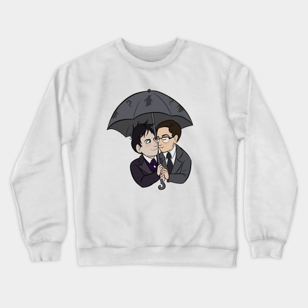 Nygmobblepot Crewneck Sweatshirt by erinomalley